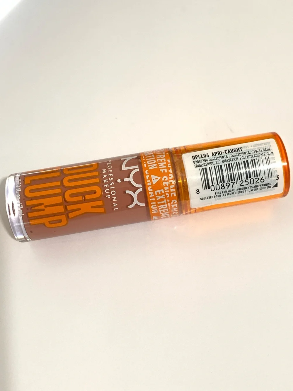 NYX Duck Plump Lip Gloss — Apricot